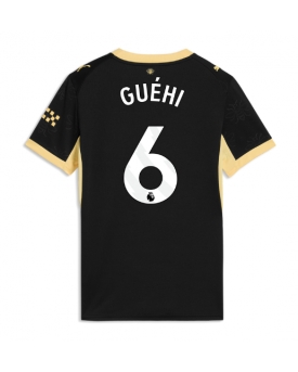 Manchester City Marc Guehi #6 Maglia Gara Trasferta Repliche 2026-27 Donna Maniche Corte Manchester City Marc Guehi #6 Maglia Gara Trasferta Repliche 2026-27 Donna Maniche Corte
